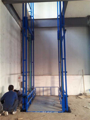 湖北电动导轨式升降平台